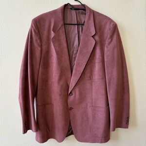 Kingsridge Vintage Faux suede Mauve Blazer